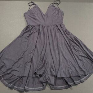 Sam Edelman Black Flowy Sleeveless Romper Dress Size L